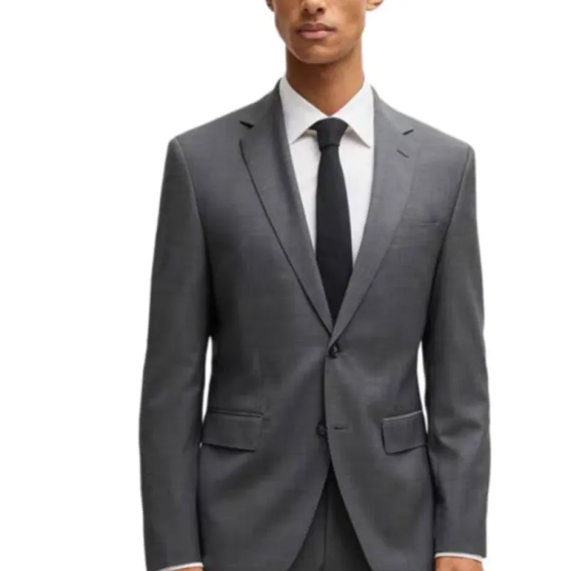 HUGO BOSS SS25 Business Suit Men's Medium Gray-2