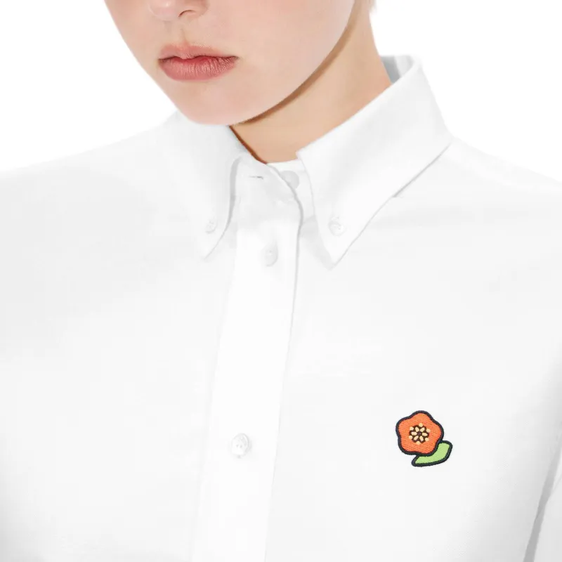 KENZO Pop Logo Detailed Shirt-5