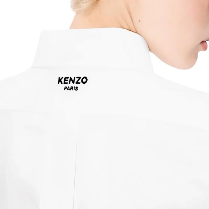 KENZO Pop Logo Detailed Shirt-6