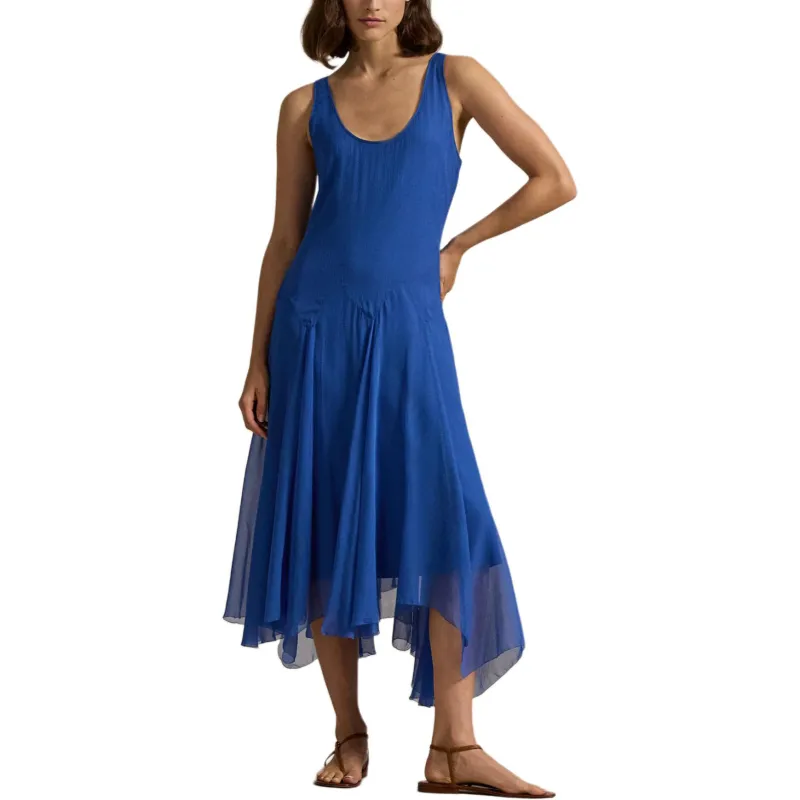 Polo Ralph Lauren Sleeveless Dress Women's Kite Blue-1