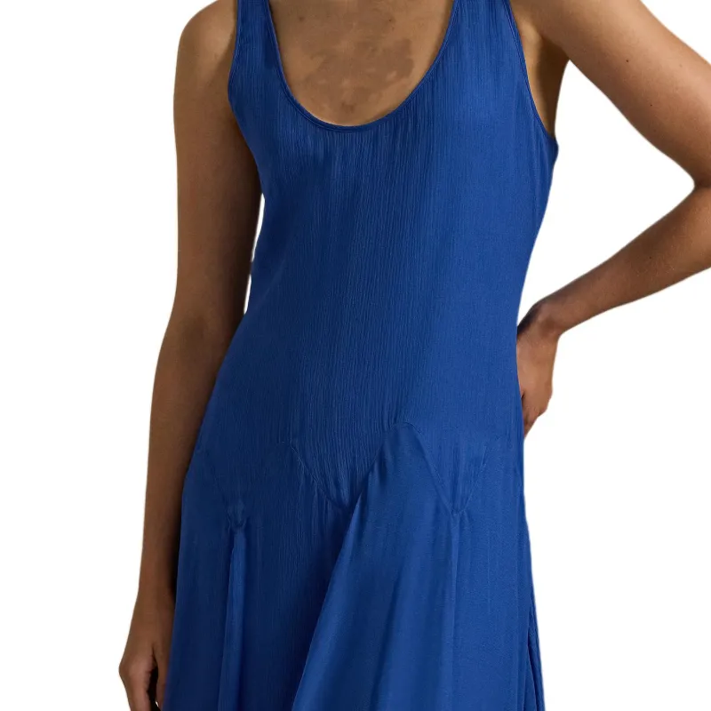 Polo Ralph Lauren Sleeveless Dress Women's Kite Blue-4