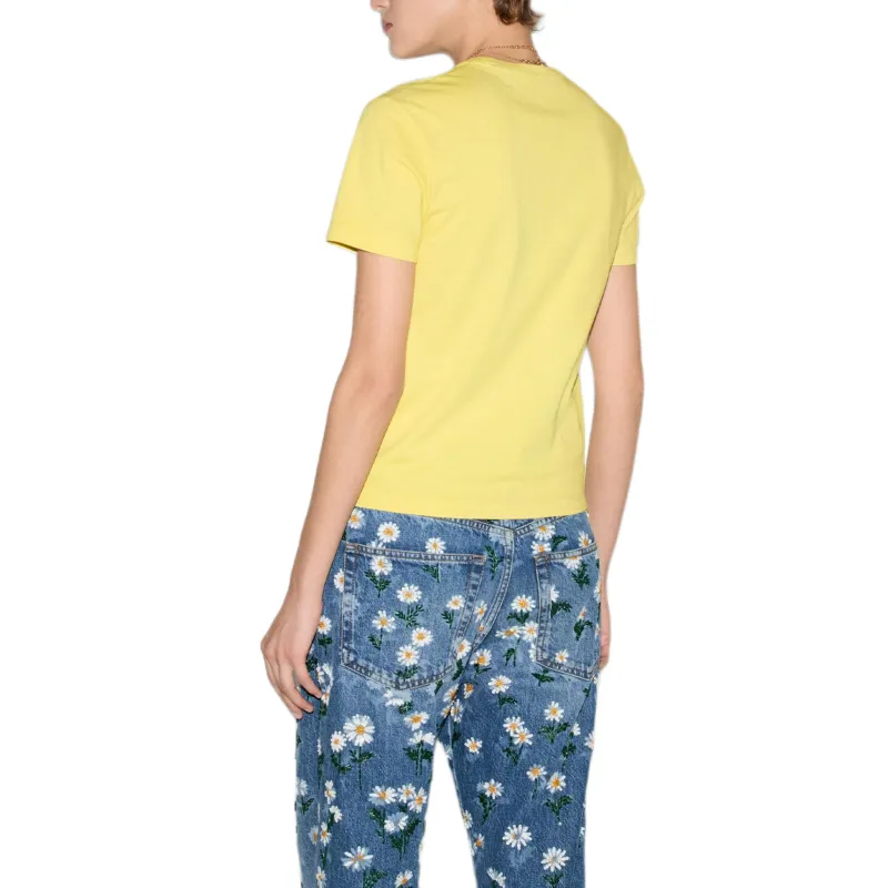 GUCCI Embroidered Cotton T shirt-3