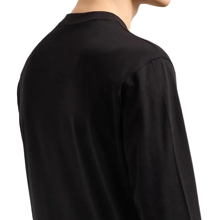 ARMANI EXCHANGEAE SS25 T Shirt Men's Black-4