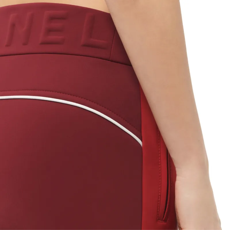 CHANEL 24N Neige Skiing Collection Casual Pants Women's Red White-2