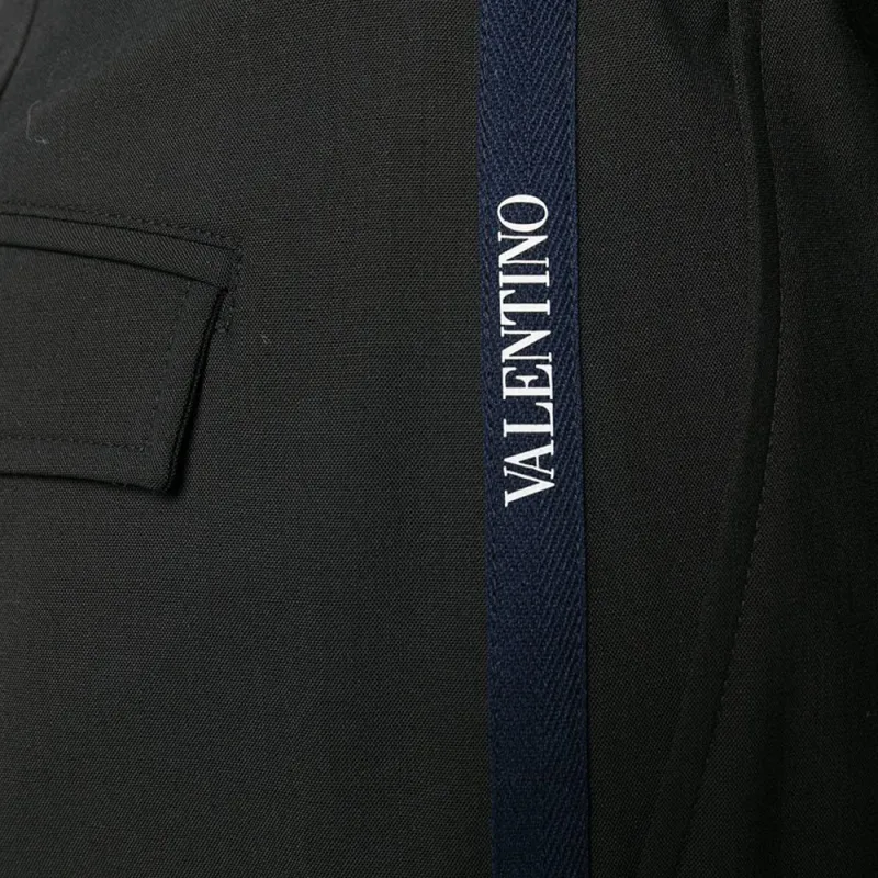 Valentino Cargo Pants Men Black-4
