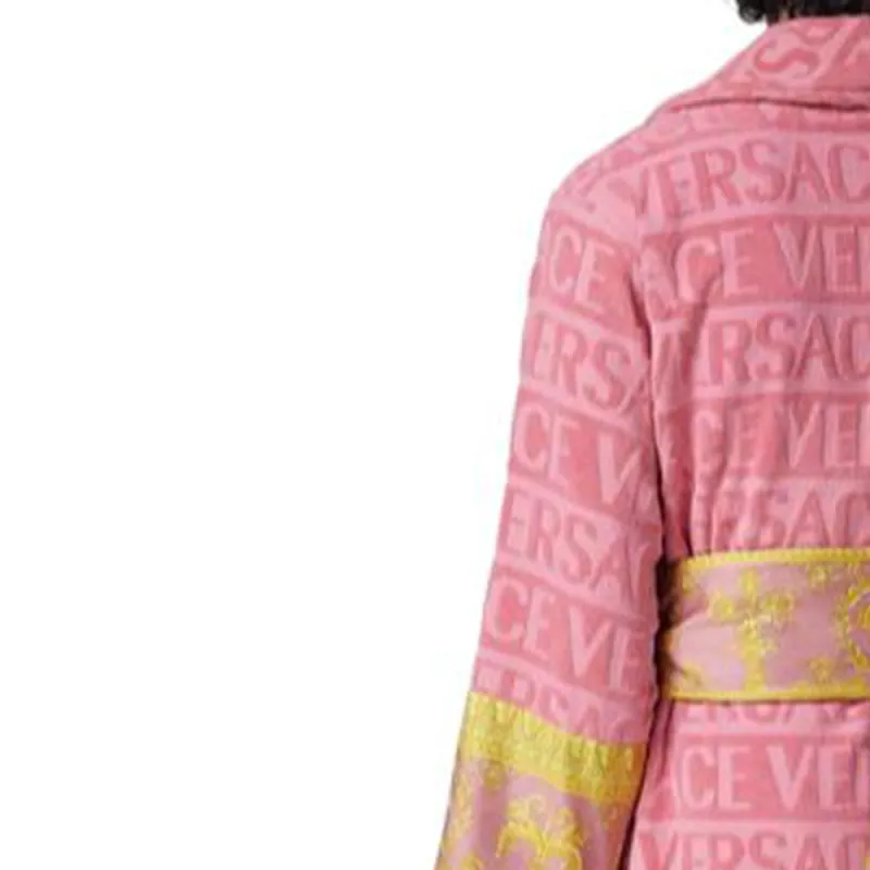 FANSIZHE Bath Robes Unisex Pink-4