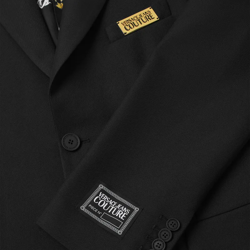 FANSIZHE Business Suit Coat Men's Black-3