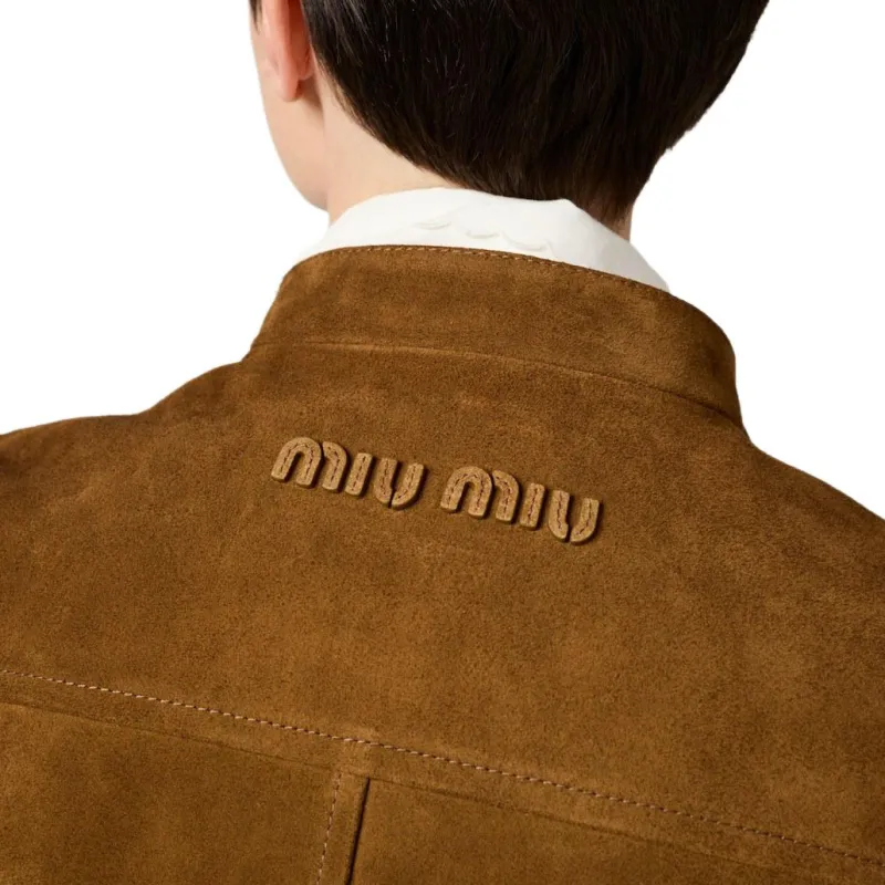 MIU MIU Suede Jacket-4