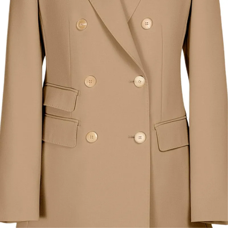 MaxMara Business Suits Coats Women's Hazelnut-4