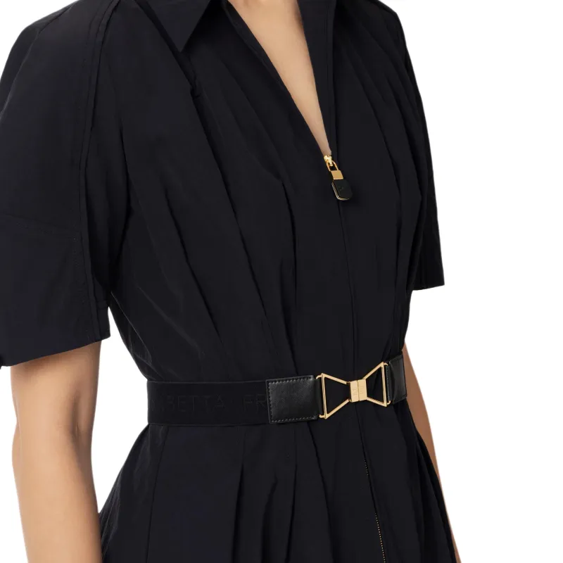 Elisabetta Franchi Belted Midi Dress-2
