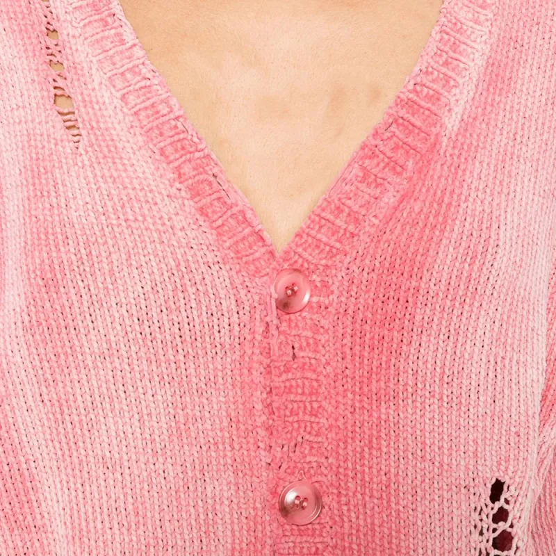R13 Distressed Knit Cardigan-4