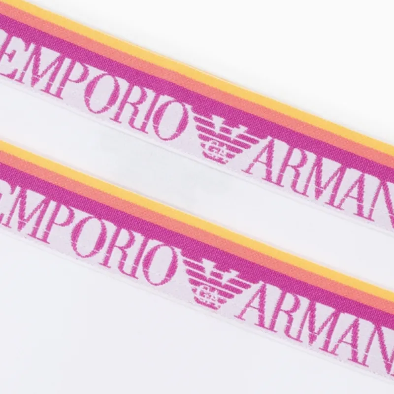 EMPORIO ARMANI Two pack Of Asv Iconic Organic cotton Briefs With Logo Waistband-1