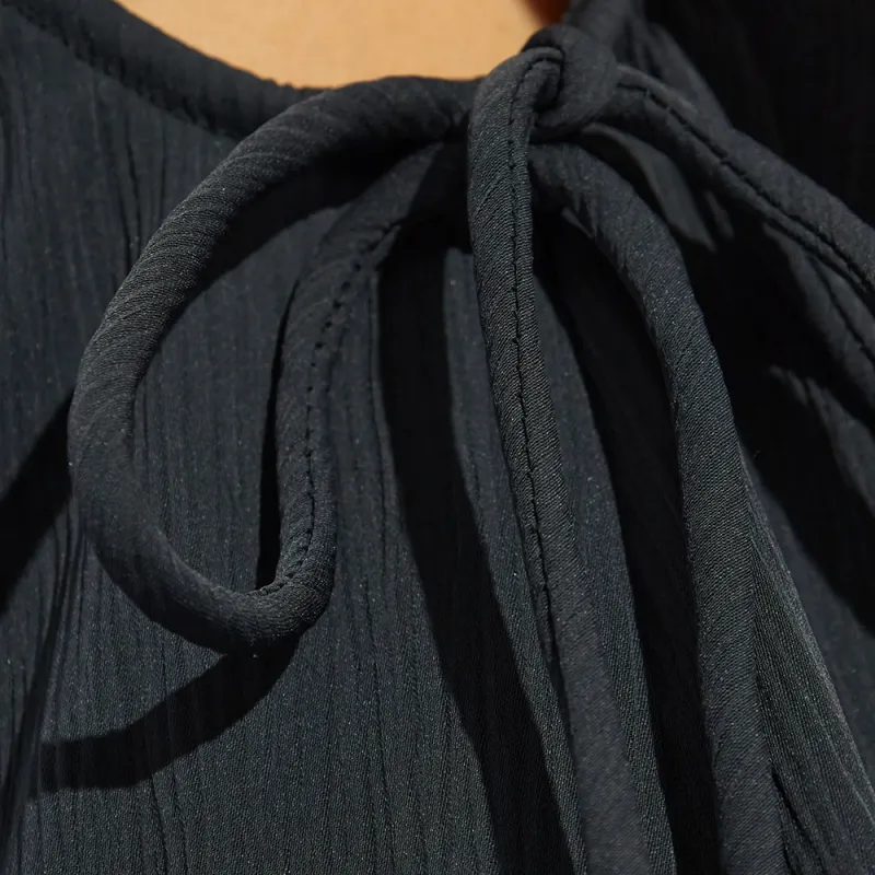 EMPORIO ARMANI Strap detail Maxi Dress-4