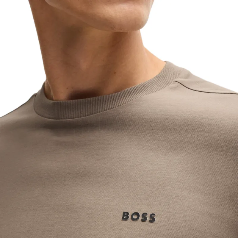 HUGO BOSS T Shirts Men Beige-4