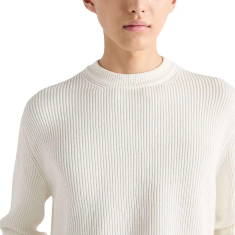 PRADA Cotton Crew neck Sweater-4