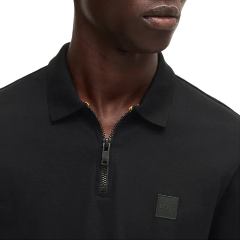 HUGO BOSS Polo Shirt Men's Black-4