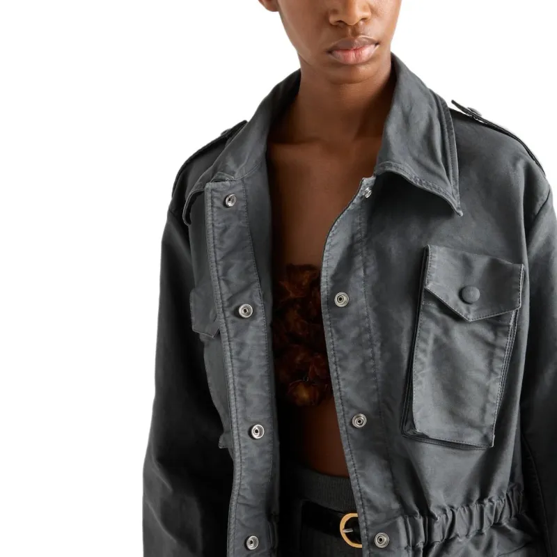 PRADA Cotton Safari Jacket-4