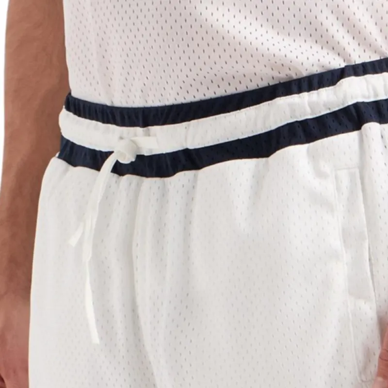 EMPORIO ARMANI EA7 SS25 Casual Shorts Men's Starlight White-4