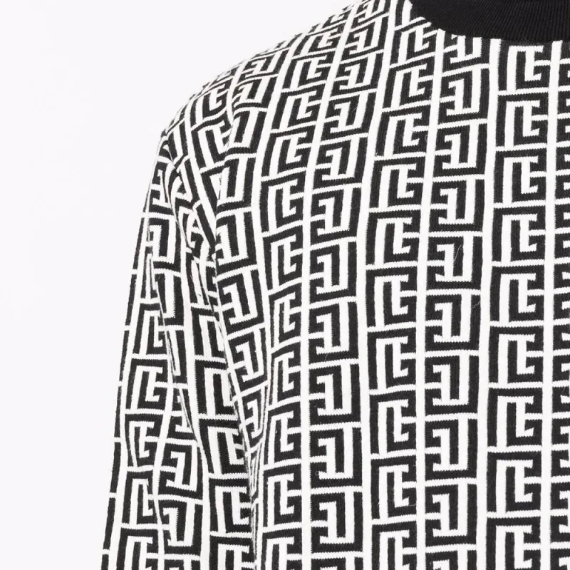 BALMAIN FW21 Sweater Men's Black-4