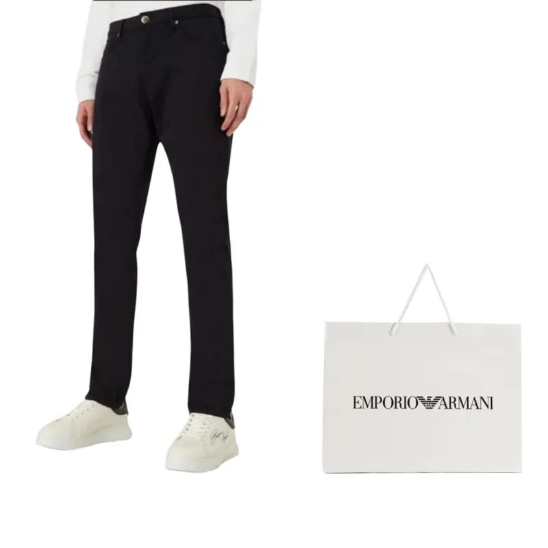 EMPORIO ARMANI SS25 Jeans Men's Dark Blue-4