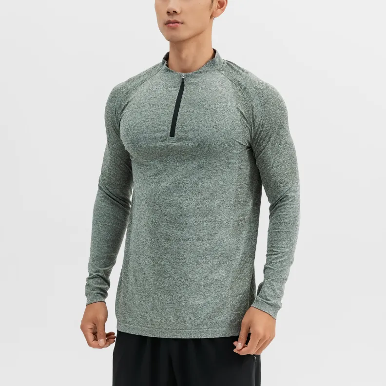 DECATHLON T Shirt Men's Light Green-2
