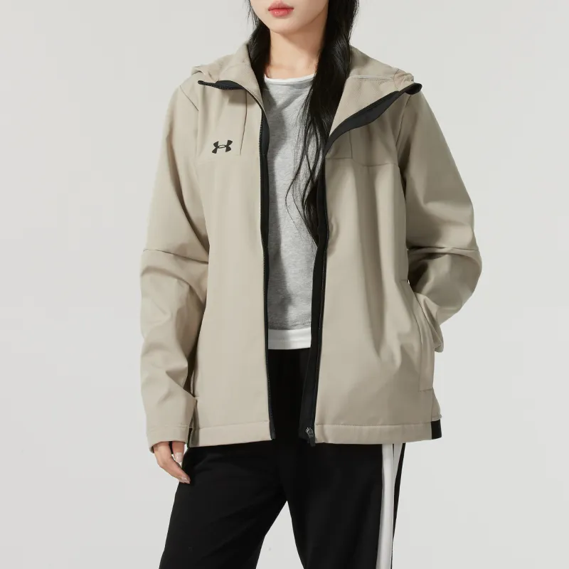 Under Armour Jacket Unisex Khaki-1