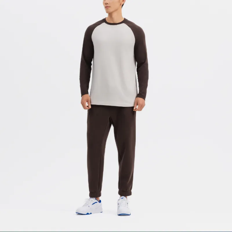 DECATHLON T Shirt Men's White/Brown-2
