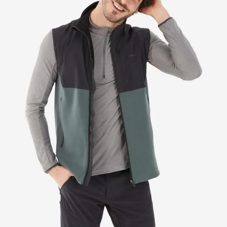 DECATHLON Vest Men's Dark Gray Green-1