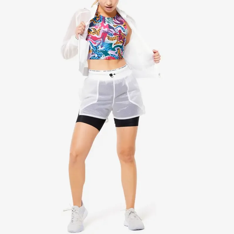 DECATHLON Jackets Coats Women's Transparent White-2