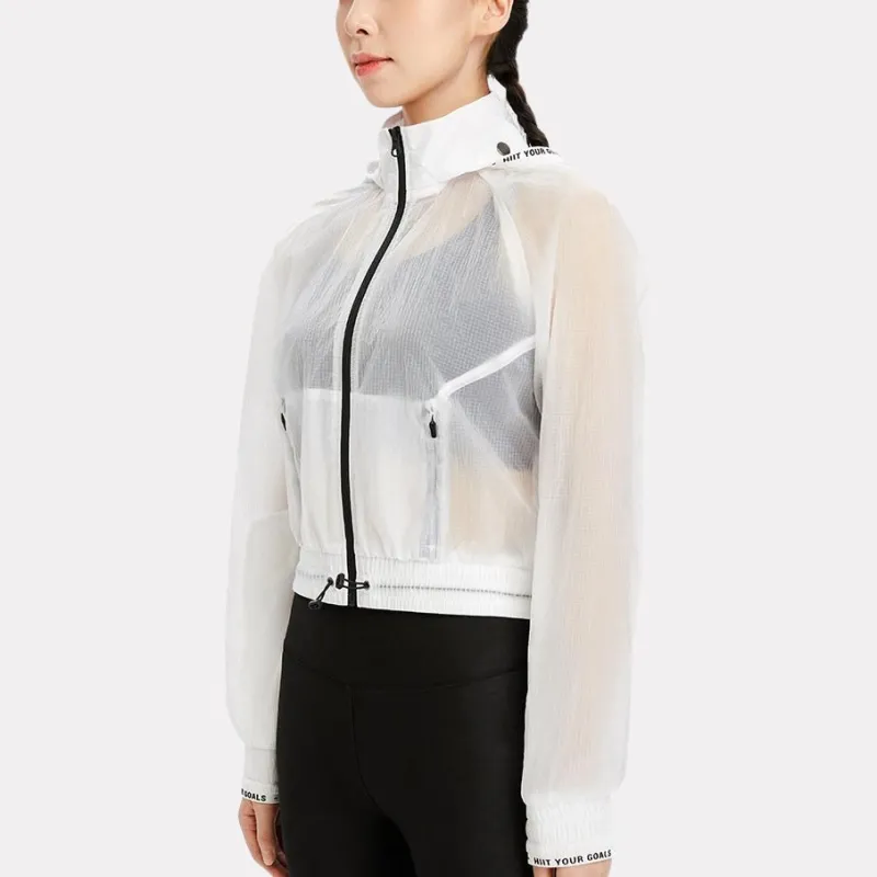DECATHLON Jackets Coats Women's Transparent White-4
