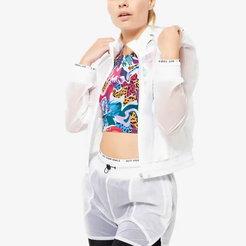 DECATHLON Jackets Coats Women's Transparent White-6