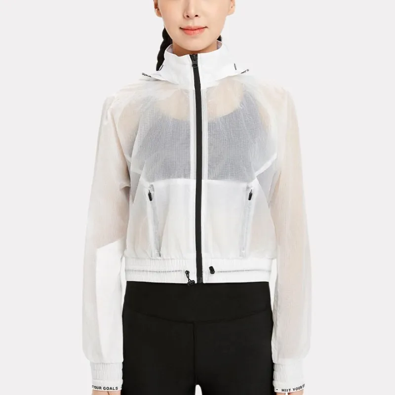 DECATHLON Jackets Coats Women's Transparent White-1