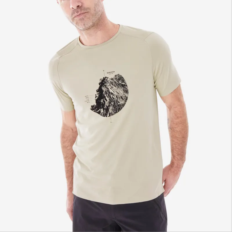 DECATHLON MH500 QUECHUA T Shirt Men's Beige-1