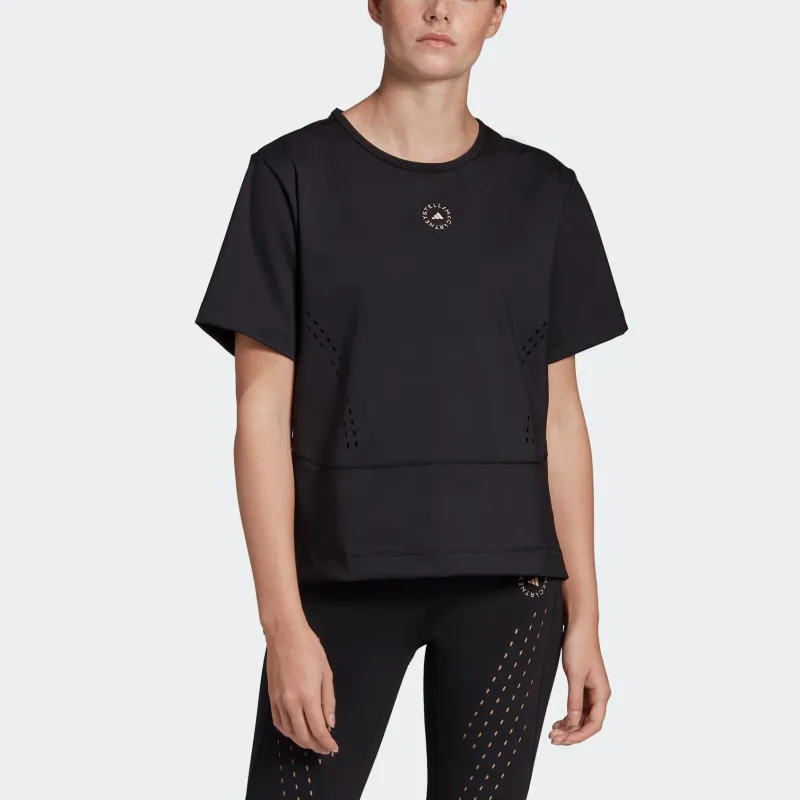 Adidas x Stella McCartney AEROREADY T Shirt Women's Black-2