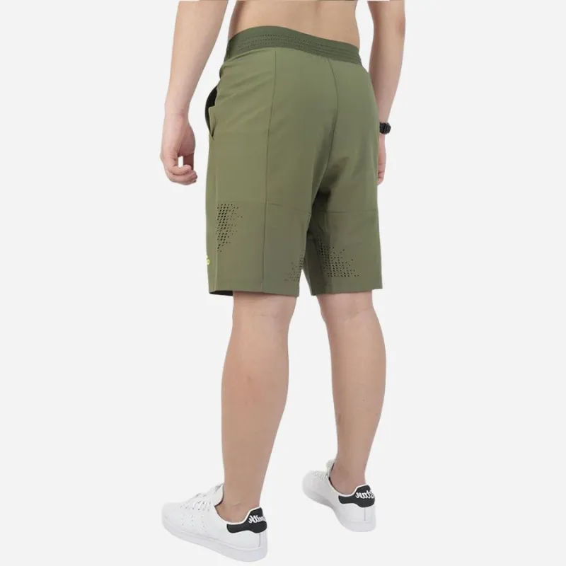 Adidas Tennis Ergo 9 Inch Casual Shorts Men's Army Green-4