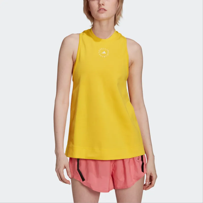 Adidas x Stella McCartney Sport Vests Women's Yellow-1