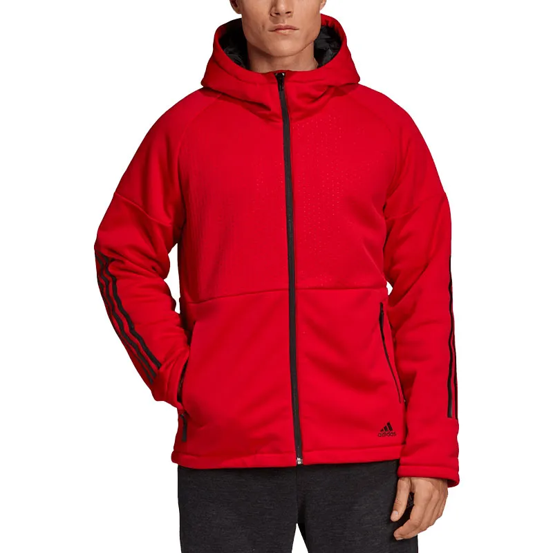 Adidas Puffer Jackets Men Red-2