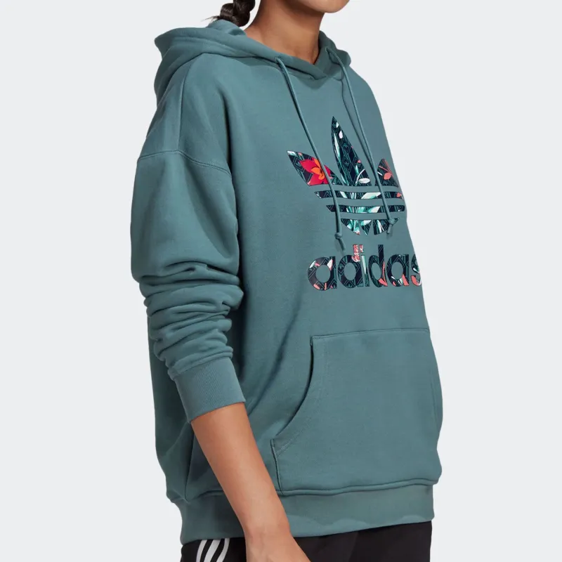 Adidas Originals Sweatshirt Women's Gray Green-3