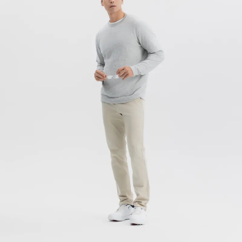 DECATHLON Sweatshirt Men's Light Beige Gray-7