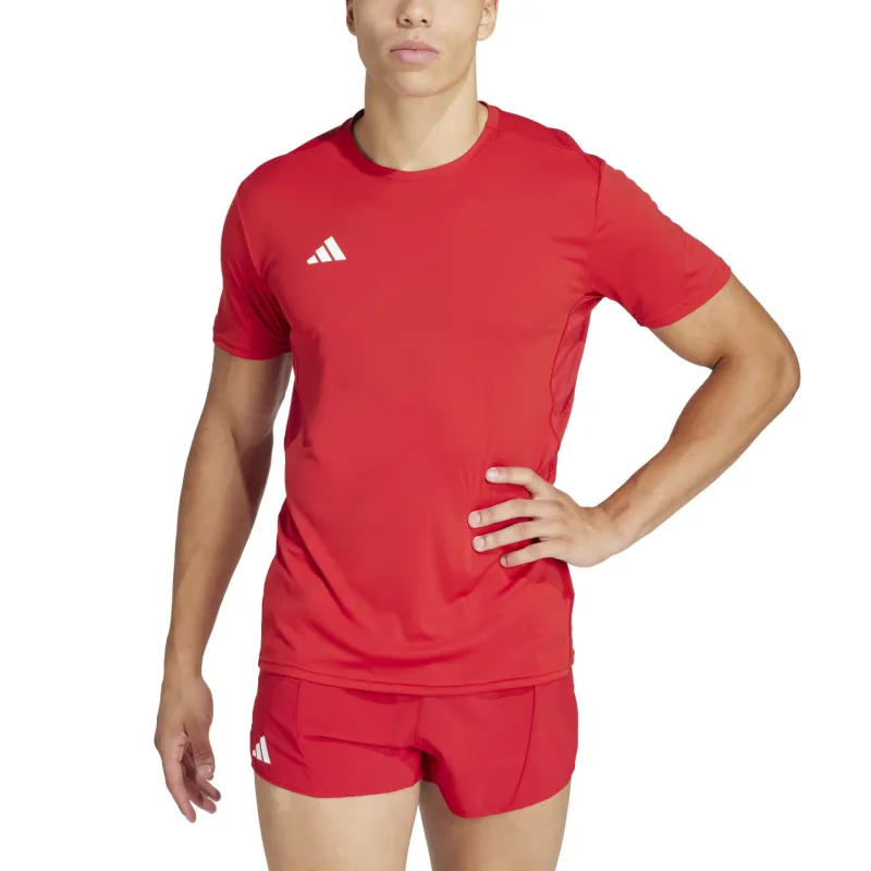 Adidas AdizeroAEROREADY T Shirt Unisex Red-1