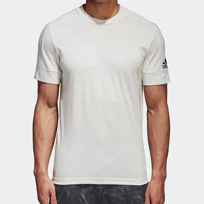 Adidas T Shirt Men's Light Gray-2