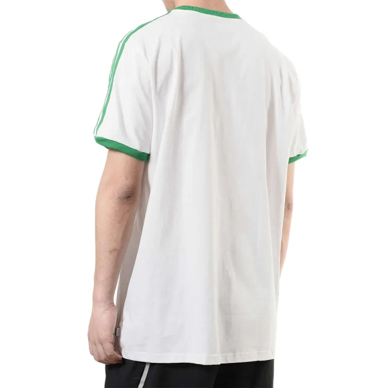 Adidas Originals T Shirt Men's White Green-2