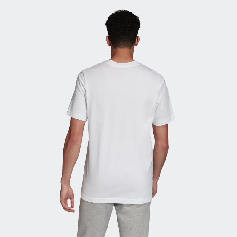 Adidas Originals T Shirt Men's White Blue-3