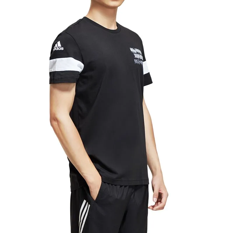 Adidas x YOUWENTUSI LIANMINGKUAN T-Shirt Men's Black-4