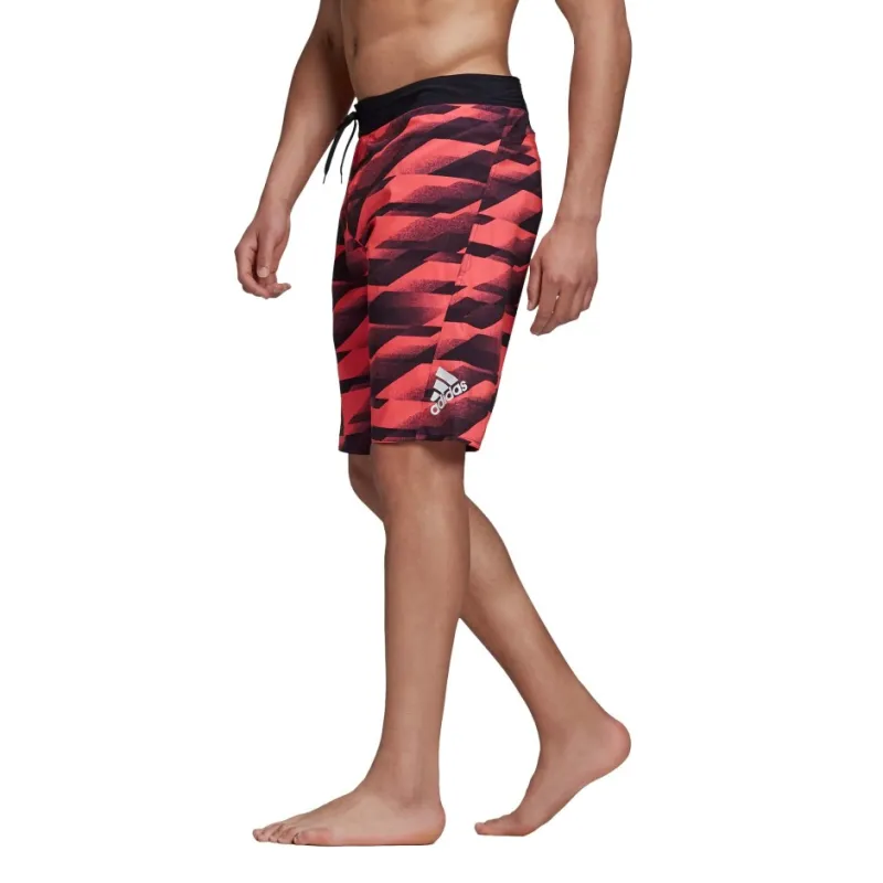 Adidas Performance Beach Shorts Men's Fuchsia-3