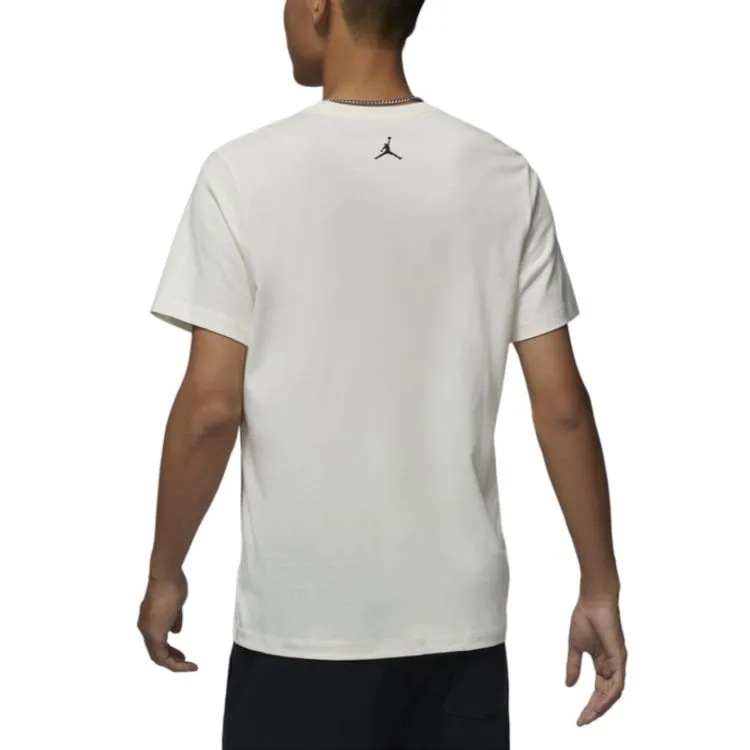 Jordan MVP T-Shirt Men's Canvas White/Black-1