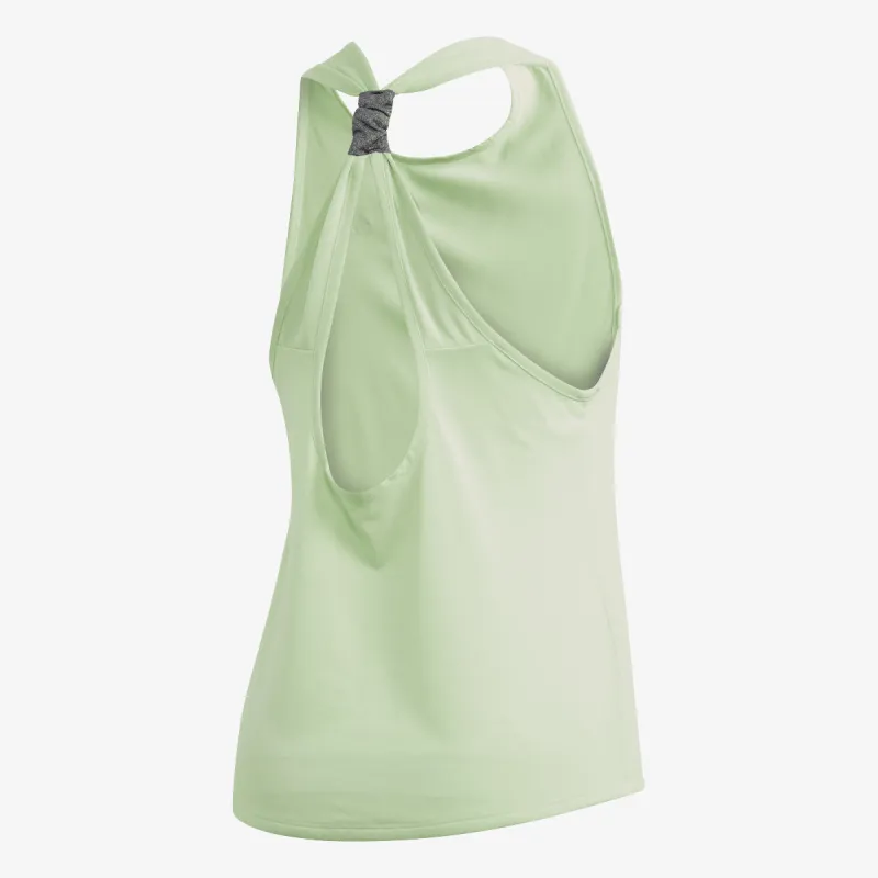 Adidas Club Tie-Back Tennis Tops Women's Glow-In-The-Dark Green-1