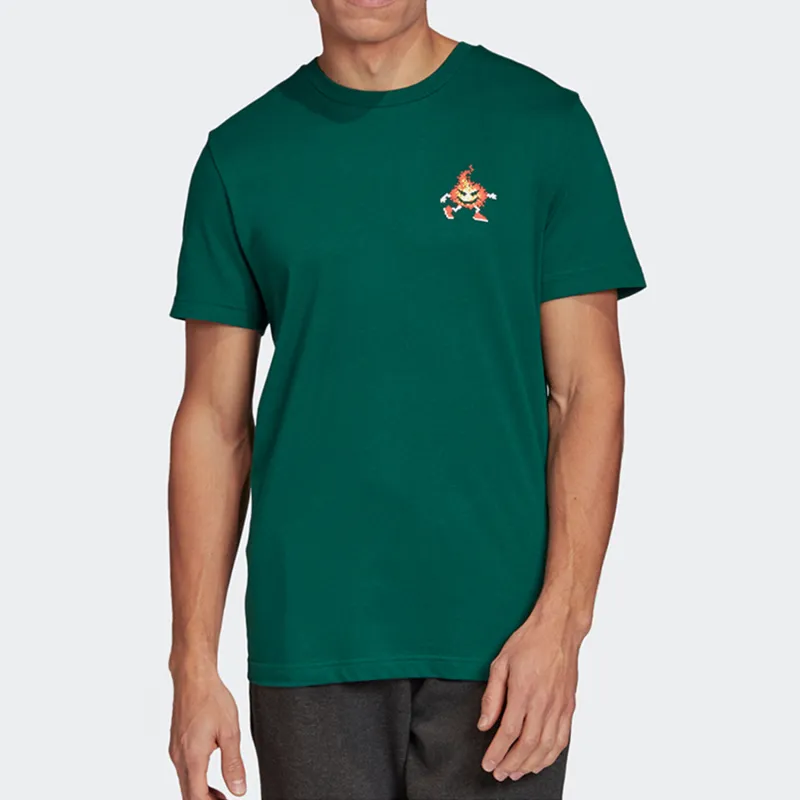 Adidas T Shirts Men Green-1
