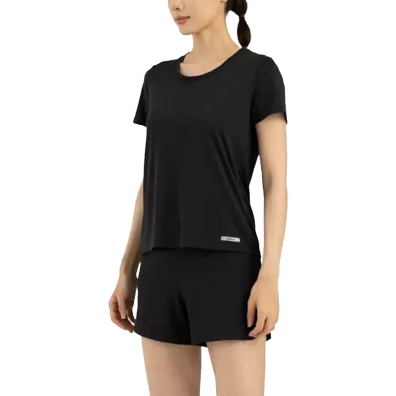 DECATHLON Kalenji100 Collection T Shirt Women's Smoky Black-7