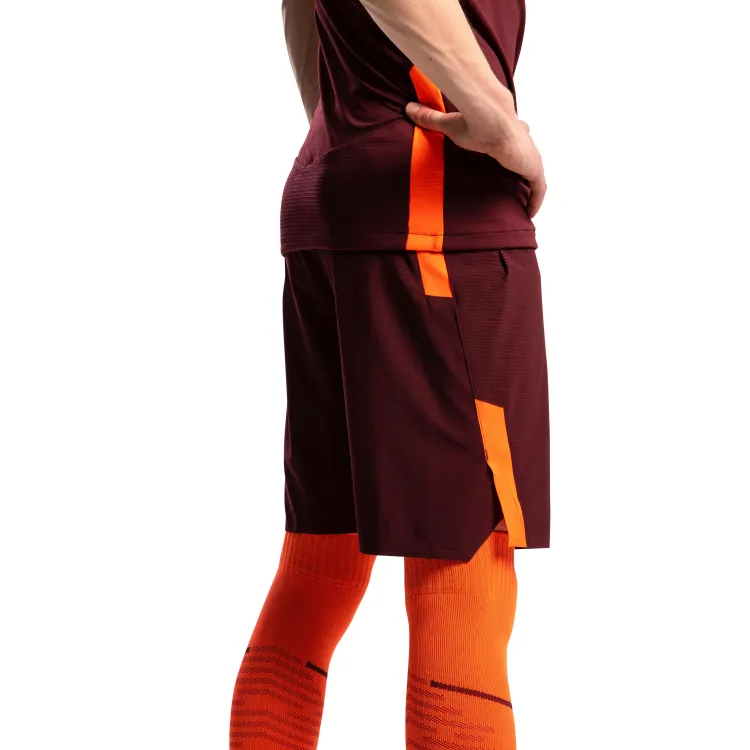 DECATHLON Soccer Bottom Men's Burgundy-3
